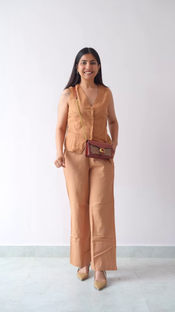 Elegant Black Embroidered Co-Ord Set - Image 6