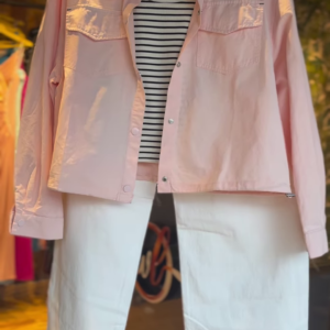 🌸 Blush Pink Street Style Co-Ord Set (3-Piece)