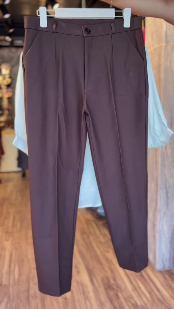 Ember Thread: Embroidered Tunic & Tapered Trouser Set - Image 2
